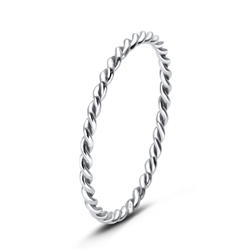 Silver Plated Rolling Silver Ring NSR-1024